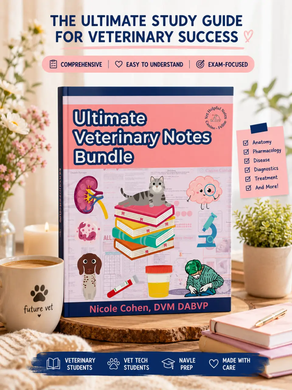 Ultimate Veterinary Notes Bundle | Comprehensive Vet Study Guide for Students