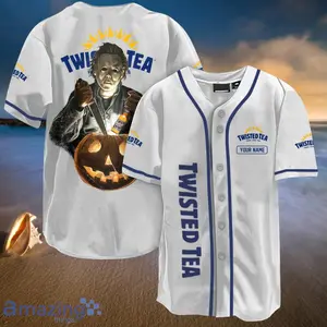 Vintage Scary Michael Myers Pumpkin Twisted Baseball Jersey Shirt, Baseball Jersey Baseball Top