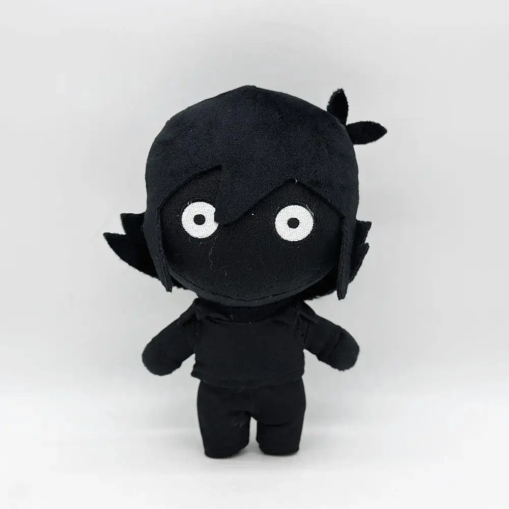20CM Omori Plush Little Black Plush Plush Creative Design Accompanies Soothing Soft Comfortable Dress Up Doll Kawaii Plushie Toy