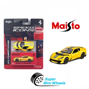Maisto 1:64 Speed Icons - Ferrari 812 Competizione – Yellow