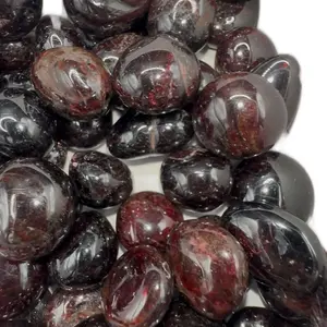 Mozambique Garnet Crystal Pocket Stone for Abundance and Manifestations