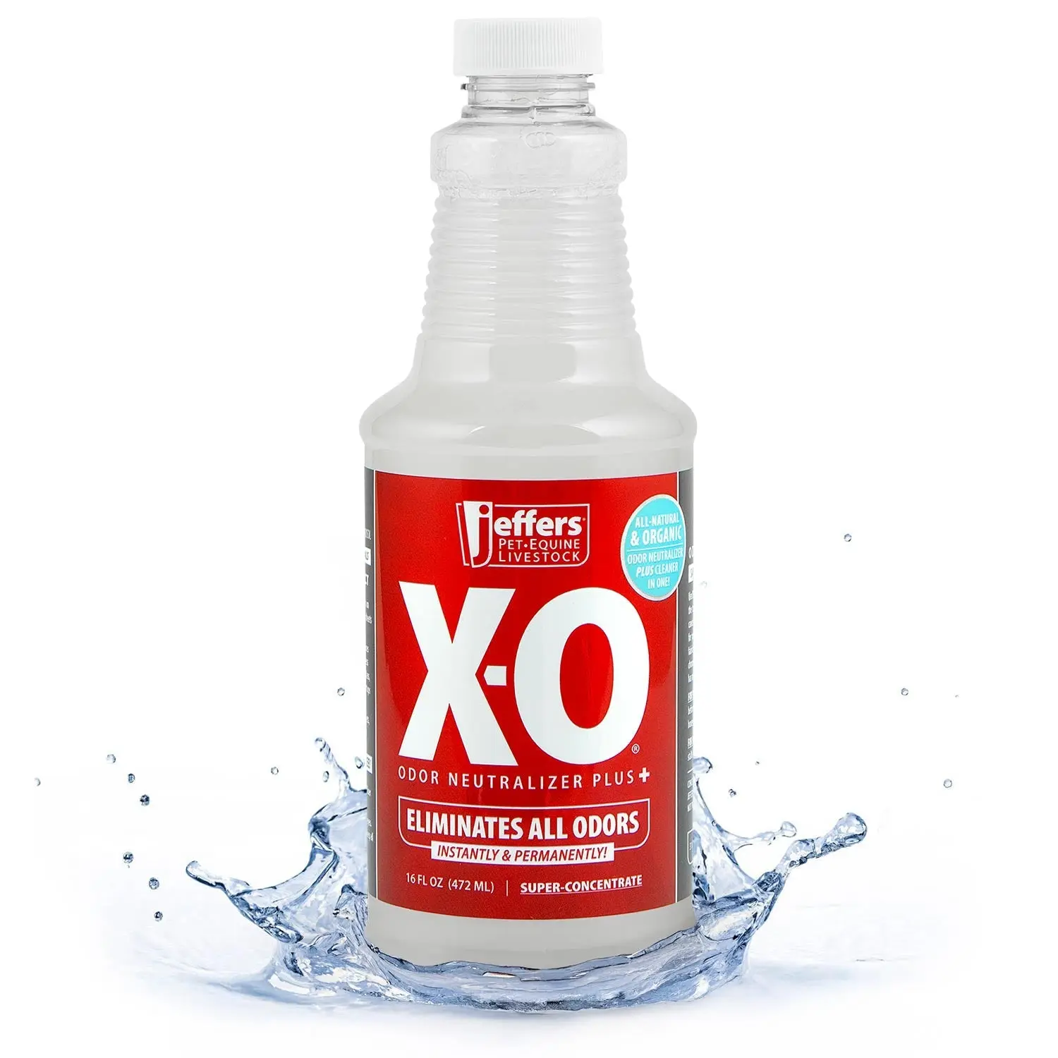 Jeffers X-O Pet Odor Neutralizer Plus + Cleaner Concentrate Jeffers X-O Pet Odor Neutralizer Plus + Cleaner Concentrate
