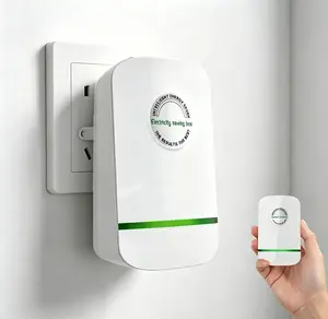 US Plug Intelligent Electricity Saving Box, Upgraded Built-in Indicator Lamp Design, Stable Voltage & Surge Shield, Portable Plug Adapter for Home, Office, Bedroom and Temporary Outdoor Power Application.mini gifts for coworkers