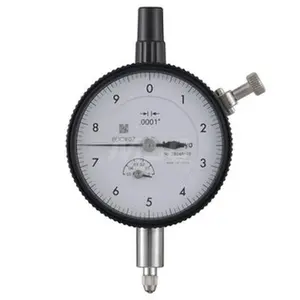 Mitutoyo Dial Drop Indicator: 0 to 0.05" Range, 0-10 Dial Reading, 0.0001" Graduation 0.01" per Revolution, Lug Back, ±0.0002" Accuracy 2804A-10