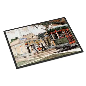 New Orleans Street Car Indoor or Outdoor Mat 24x36
