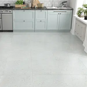 12" X 12" Grey Marble Tiles Peel and Stick Waterproof Tile Vinyl Flooring Sticky Tiles for Living Room Basement Self Stick and Peel Flooring 5 Pieces