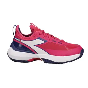 diadora Womens Finale Clay Tennis Sneakers Shoes - Pink