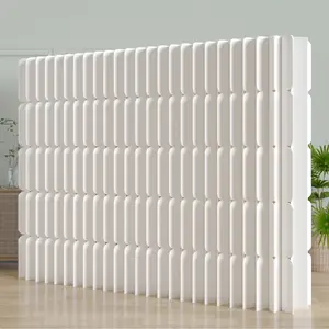Multi functional Folding Room Partition Screen ，offices, and beauty salons，Made of kraft paper, perfect for living rooms, partition screen