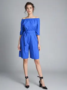 women wide leg loose fitting romper