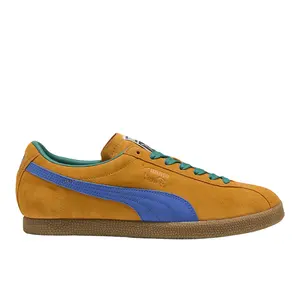PUMA Mens Brasil Lace Up Sneakers Shoes Casual - Orange