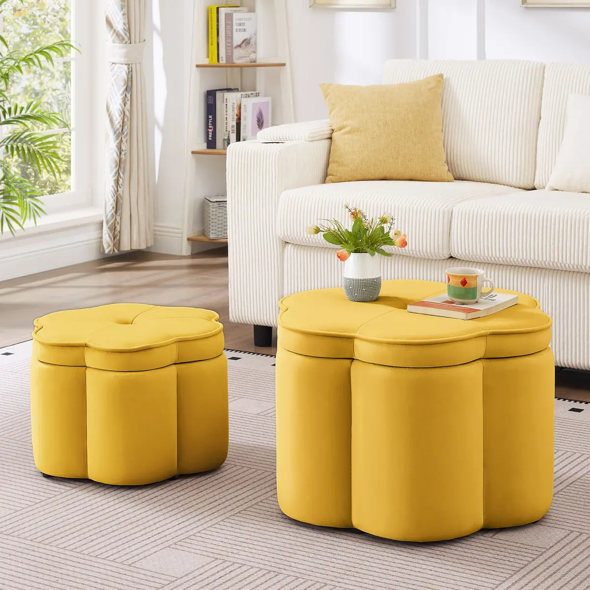 Yellow + Velvet + Foam