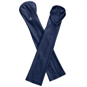 Women's Backspin Performance Arm Sleeves | Navy