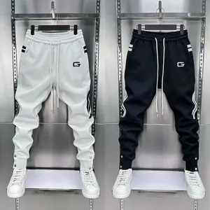Men’s Spring Korean-Style Jogger Pants – Casual Streetwear, Elastic Waist, Sweatpants