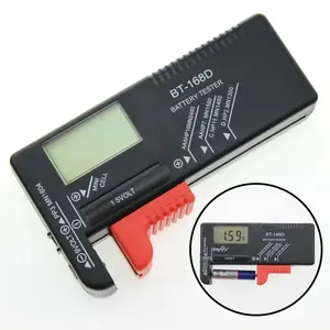 Digital Battery Tester Checker for AA AAA C D 9V 1.5V Button Cell Batteries US