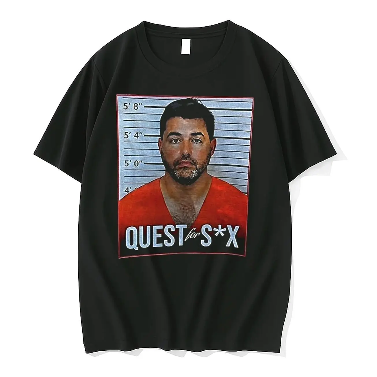 Premium Stzcm59u Jed York 49er Mugshot Quest For Six Graphic Tshirts AV3