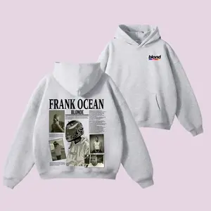 Frank Blonde 2-Sides Hoodie For Fans, Blonde Music Gift, Unisex Casual Graphic Hoodie T-shirt Sweatshirt, Apparel Made In The USA		