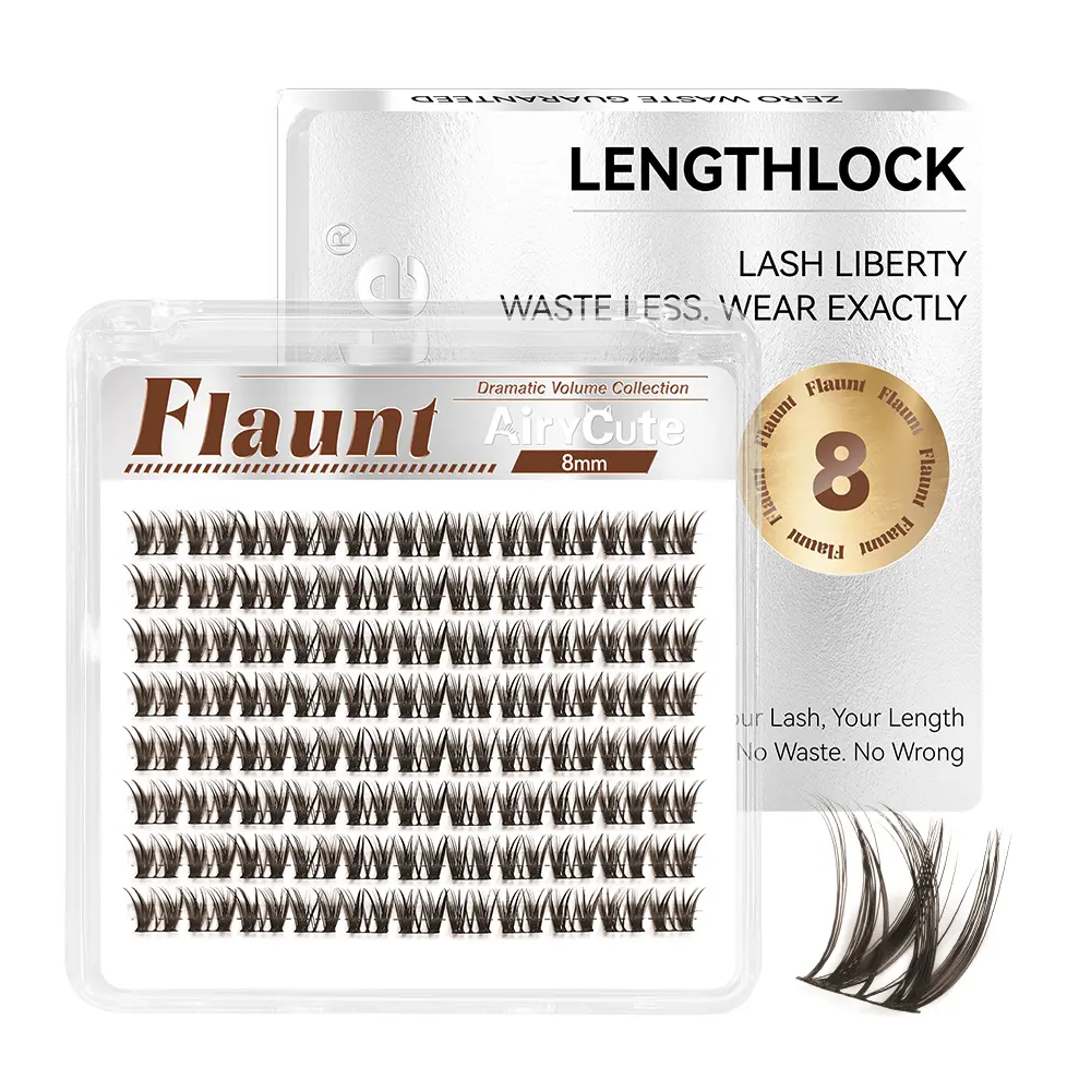 Dark Brown Flaunt One-Length-8mm