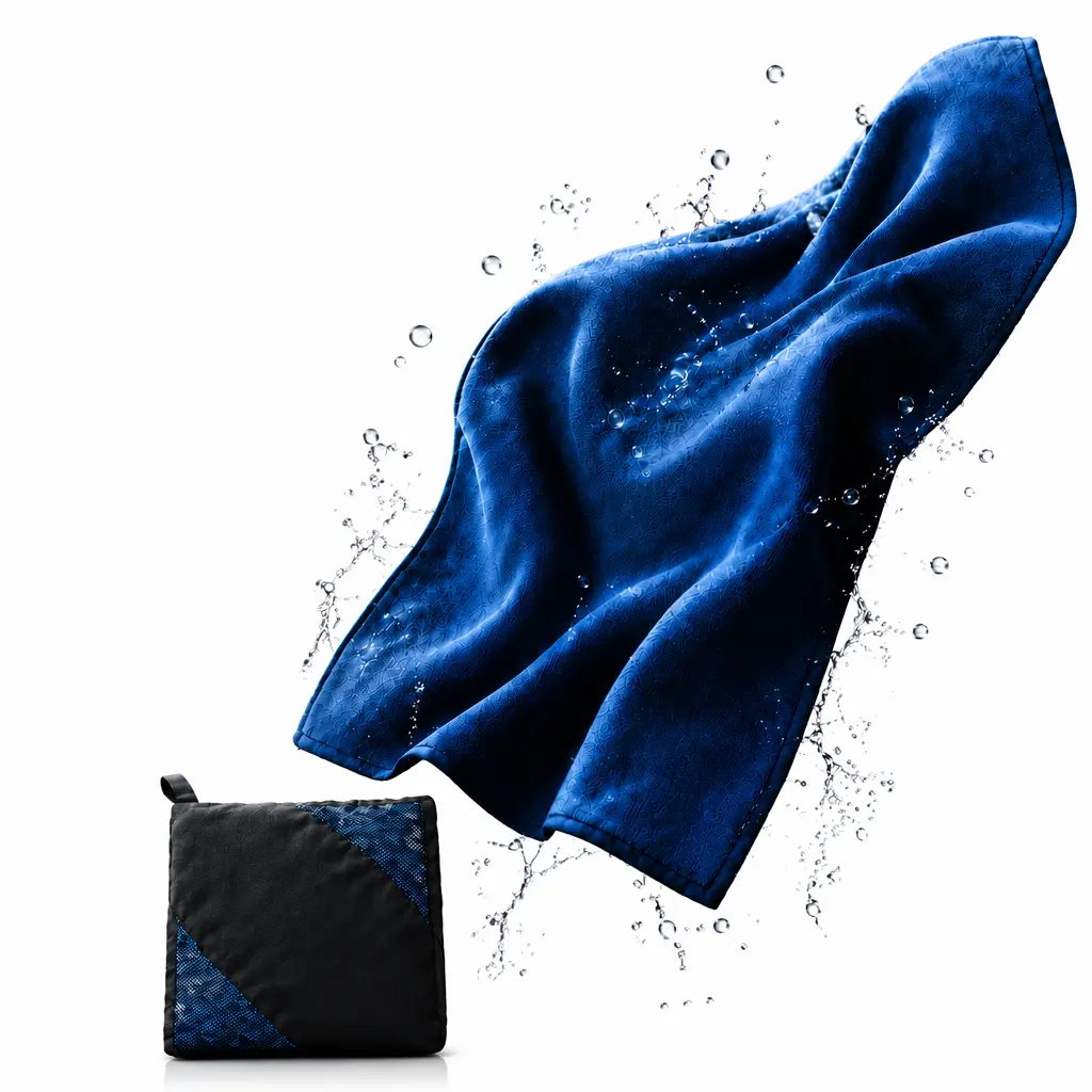 Microfiber Tumble Mat Towel, Quick-Drying, Double-Sided 2-Color Design, Super Absorbent, Soft, Lightweight, Breathable, Antibacterial for Gym, Yoga, Camping Activities, Tumble Mat Towels
