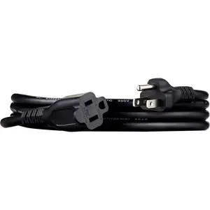 Extension Cord, 6 Ft, 3 Prong Outlet Extender, Indoor Extension Cord, 13 Amps, 125V, White