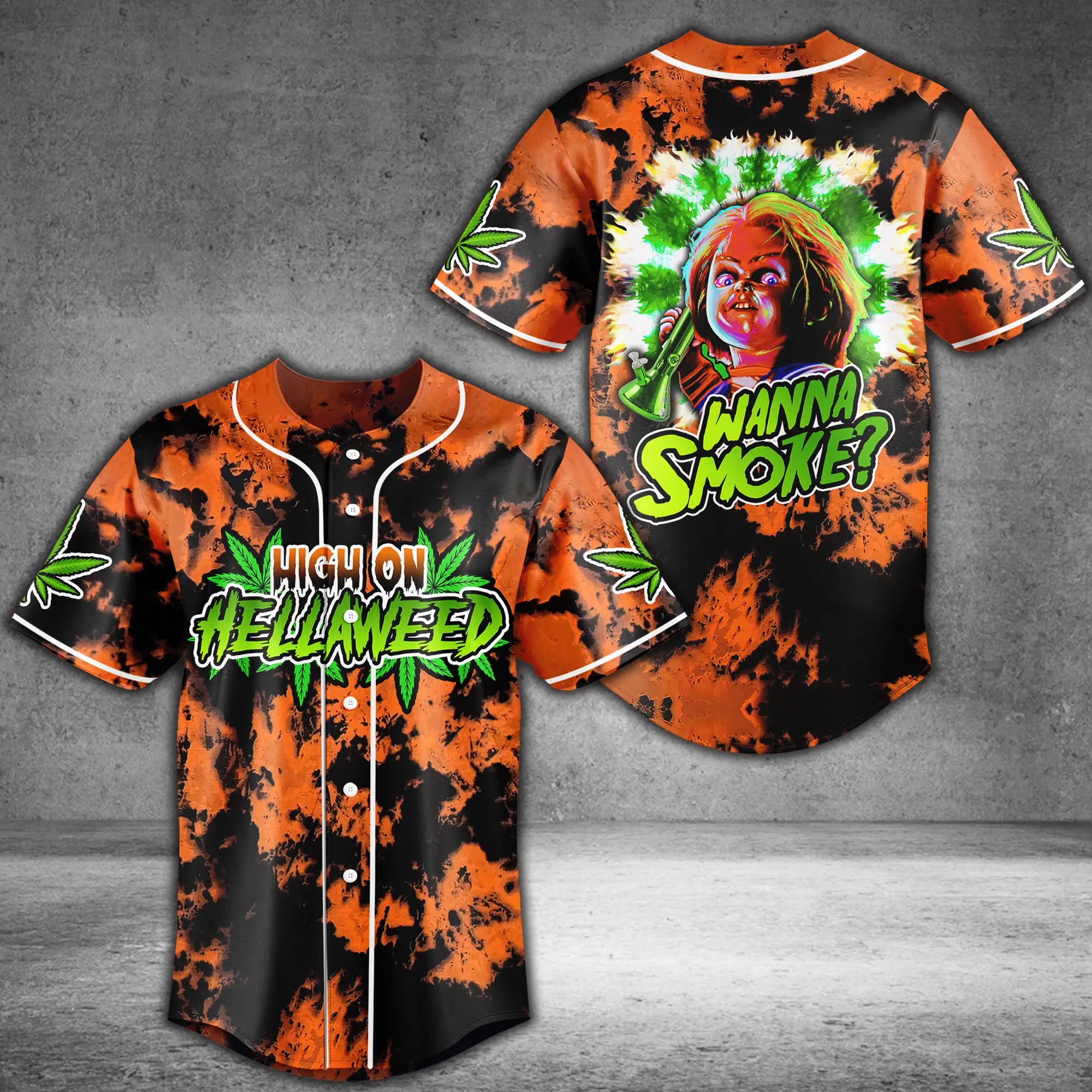 Chucky Baseball Jersey For Fan - Baseball Jersey For Fans, Jersey for Men Women,  Hiphop Jersey, All-Over Print Baseball Jersey