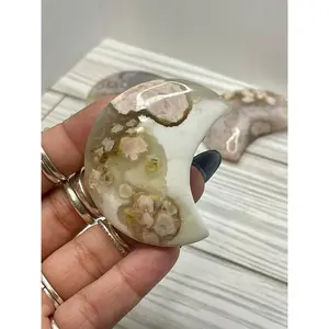 Flower Agate Moons for releasing fears and self limitations