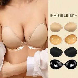Invisible Lift Bra for Women, Strapless Invisible Bra, Reusable, Perfect for Wedding Dresses & Backless, Self-Adhesive Design