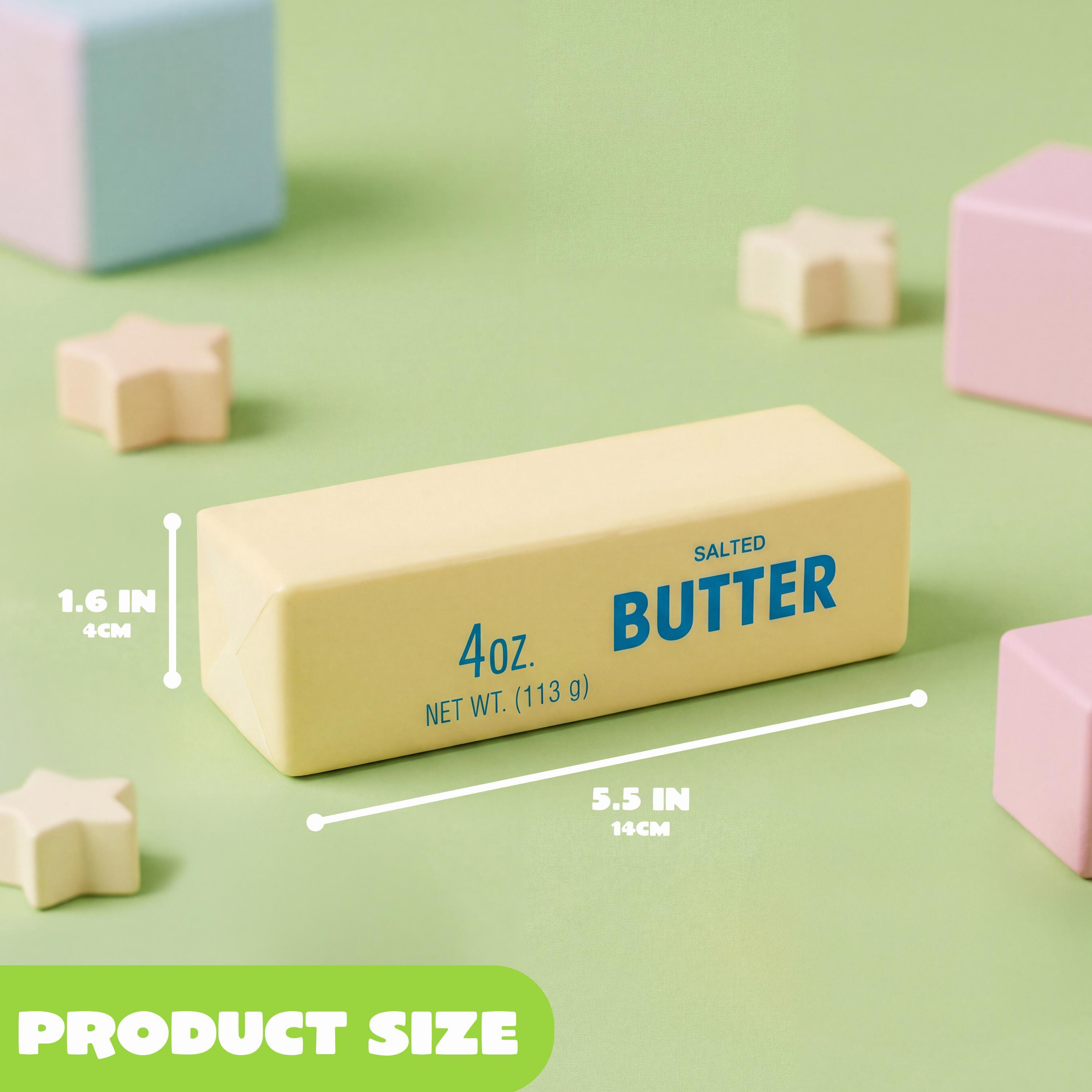 JOYIN Slow Rising Butter Stick Squishy Toy, Stress Balls, Stress Relief & Fidget Toys For Kids and Adults,  Birthday Gifts & Party Favors,can choose regular and Jumbo.