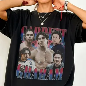Garrett Graham T-Shirt, Briar University Off Campus Vintage Bootleg Graphic Tee, Perfect Gift for Booktok Fans & Romance Readers