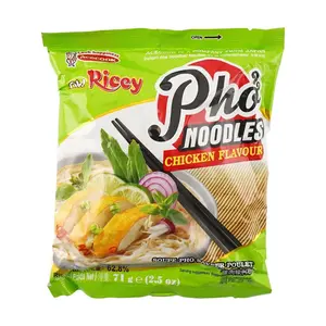 Acecook Oh! Ricey Chicken Pho Noodles - Authentic Vietnamese Rice Vermicelli Soup, 71g Pack