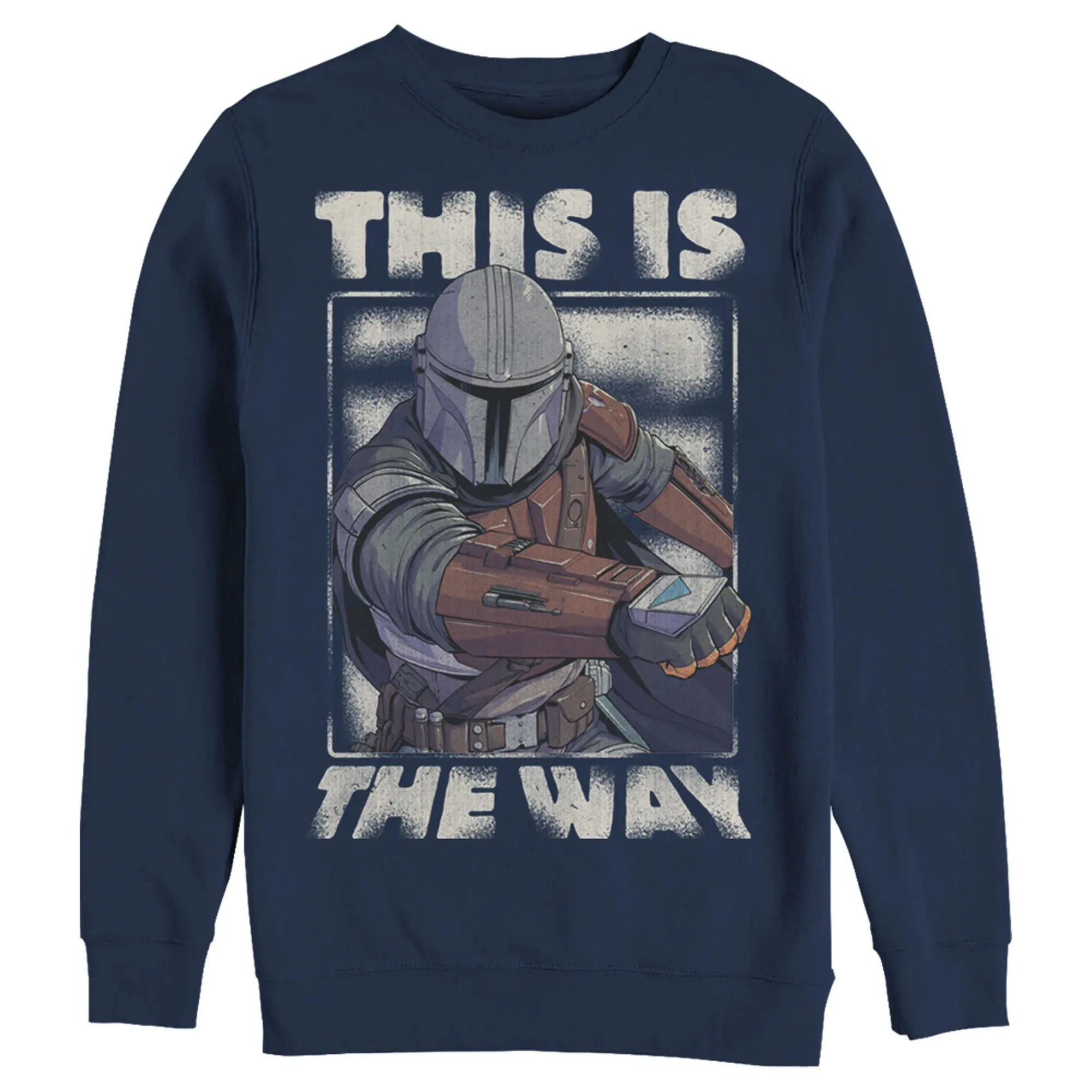 Men's Star Wars The Mandalorian This Is The Way Mando Sweatshirt