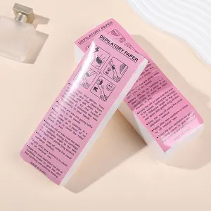 100pcs/pack Hair Removal Strips, Thickened Non-Woven Wax Strips, Special Waxing Paper for Hair Removal, Lint-Free Depilatory Cloth, Wax Applicator Sticks, Beauty Care Auxiliary Tools and Supplies nail tool, Body Care