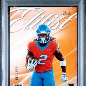 2025 Panini Donruss Elite - Rookie on Deck Ashton Jeanty #9 Orange /199 (RC)