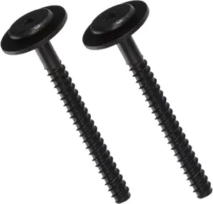 316433300 Screw for Range Oven Door Handle Black Metal Screw Compatible with Frigidaire, Kenmore, Electrolux Range Oven Kitchen Appliance Parts (2PACK) UPTTHOW