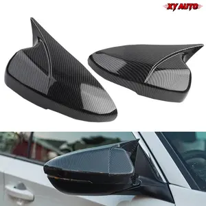 1 Pair Carbon Fiber Pattern Ox Horn Mirror Cover, Compatible with 2018-2025 Honda Accord 10th 11th Gen, LH & RH Rearview Mirror Cap Replacement, Exterior Decoration Trim Accessories