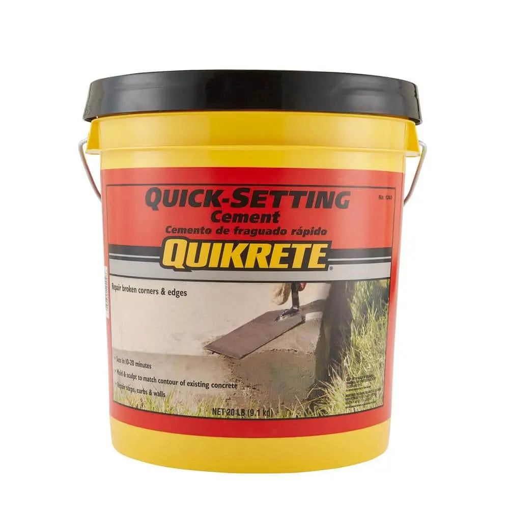 Cement Concrete Repair Mix Quick Fast Setting Crack Sealant 20 Lb Cement Concrete Repair Mix Quick Fast Setting Crack Sealant 20 Lb