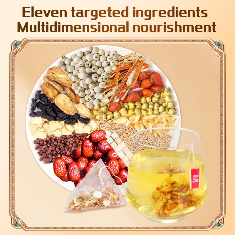 Treecode Ziziphus Sleep Tea (Sour Jujube Seed) | Melatonin-Free Deep Sleep Aid | Caffeine-Free Calming Herbal Blend (30/60 Count)