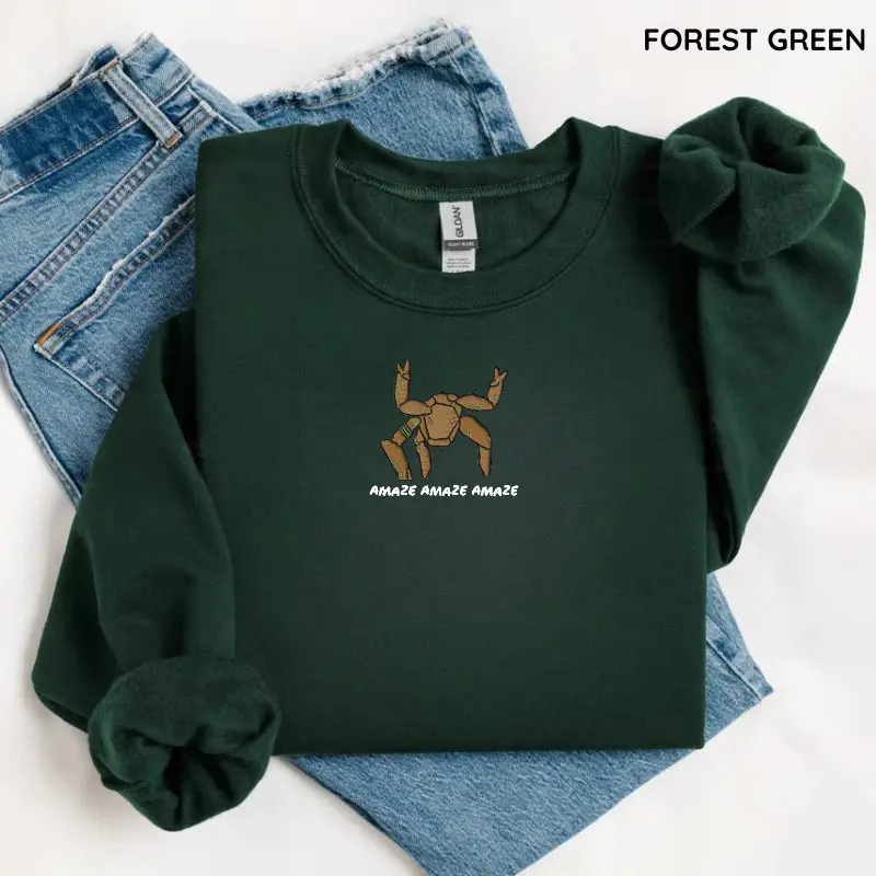 [PRINT] Sweatshirt Amaze Rocky Alien Shirt Project Hail Mary, Sci-Fi Quote Graphic Tee, Book Lover Fan Style, Funny Space Gift