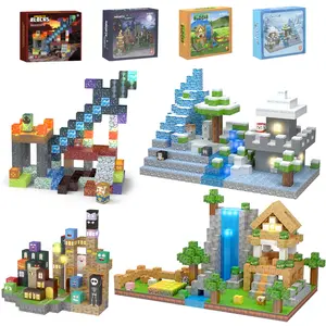 Buy one, get one free (same item) Magnetic Building Blocks Toys. With Lights Block Toys, Build My Magnetic World Set, STEM Montessori Sensory Toys Magnetic Blocks, Safe Creative Toys, Preschool Toys, Early Educational Toys for Children 3+