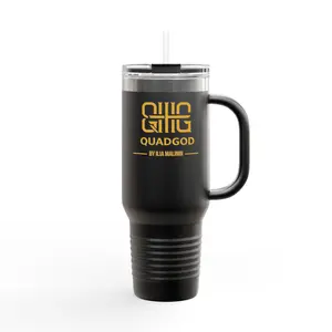 QuadGod-Ilia Malinin Insulated Travel Mug - Perfect for Hot or Cold Beverages, Gifts for Coffee Lovers, Outdoor Adventures, and Everyday Use, QuadGod Design