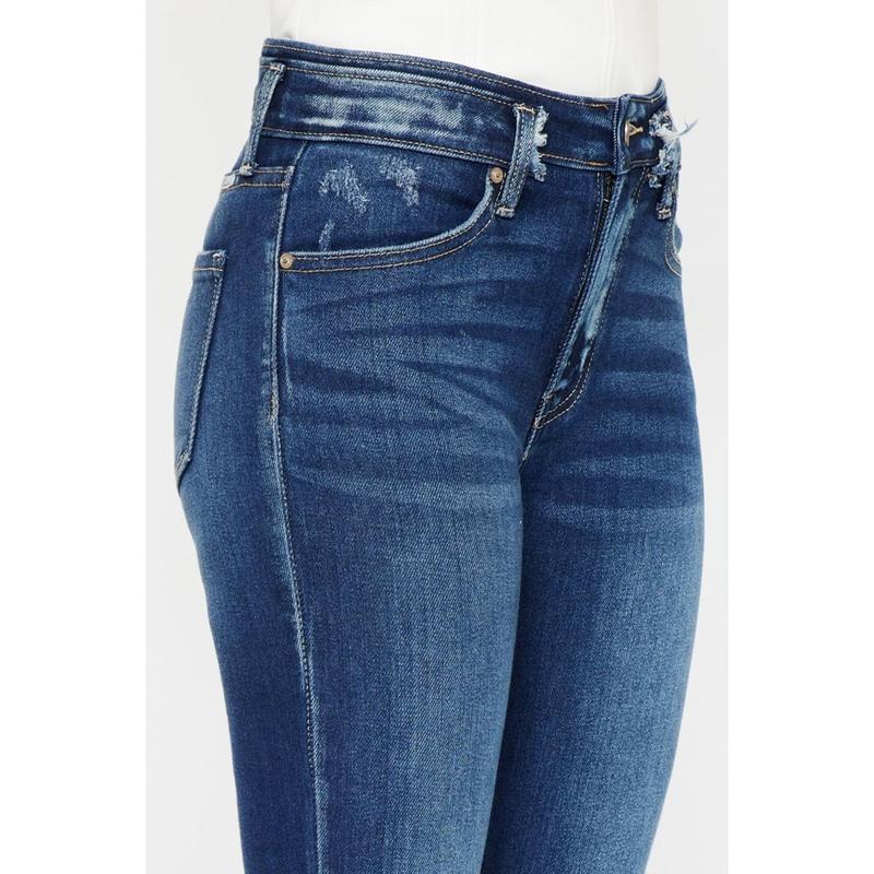 Kancan Full Size High Rise Ankle Skinny Jeans robin jeans  women