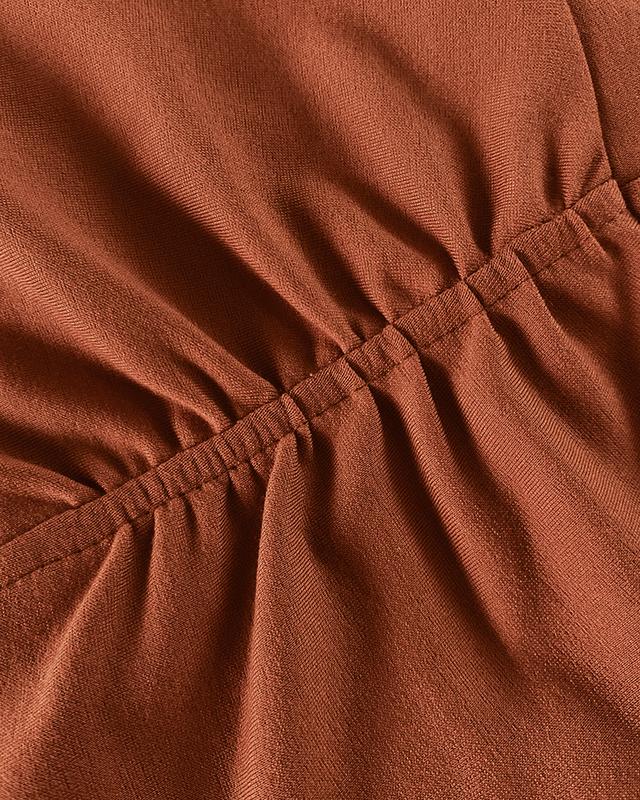 ChicMe 2026 Women's Round Neck Puff Sleeve 3D Flower Decor Bodycon Dress/Women's Ruched Floral Bodycon Dress Valentine's Day Casual Ruched Slit Midi Dress for Wedding Guest & Wedding