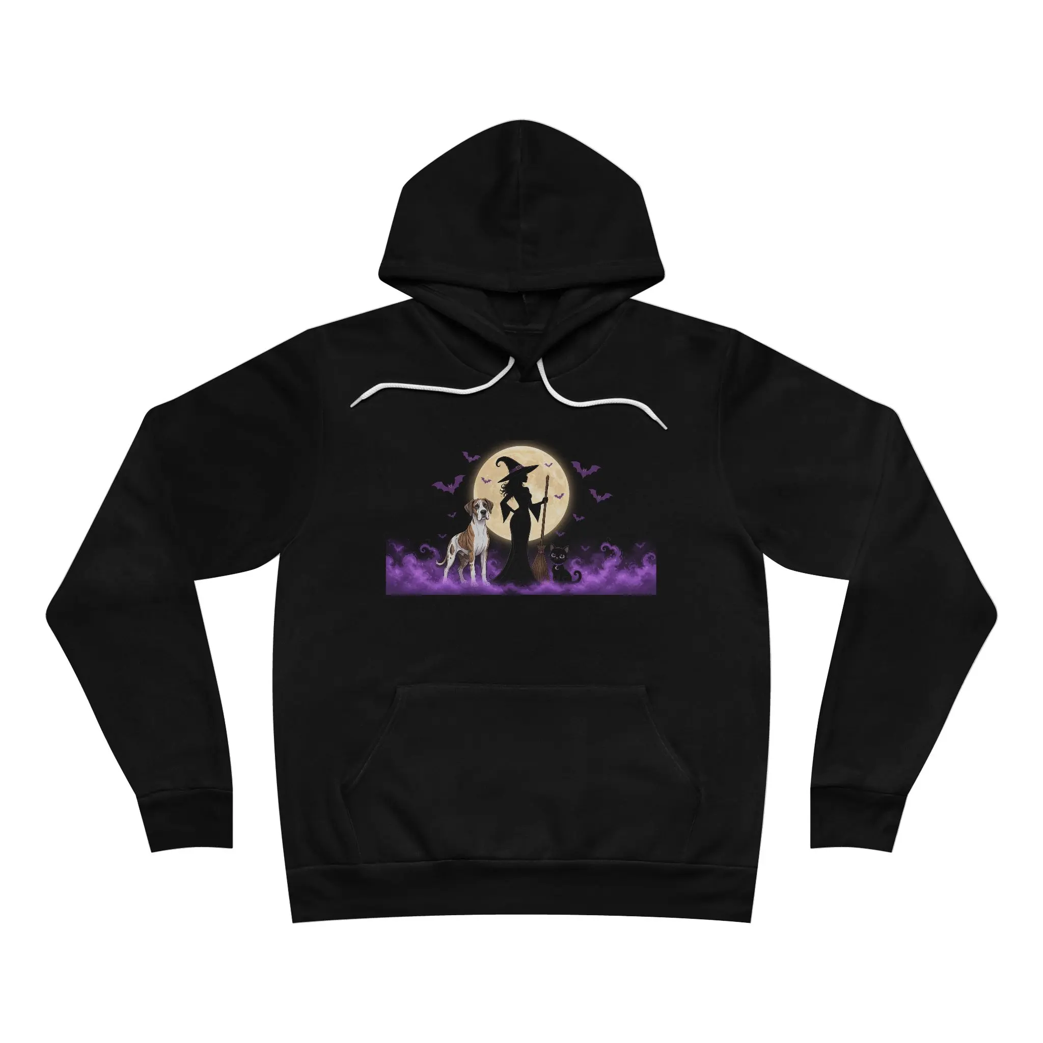 Brindlequin Great Dane Pocketed Pullover Hoodie (Up to 2x) — Her Familiars