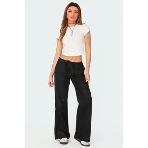 Maison Linen Look Pants