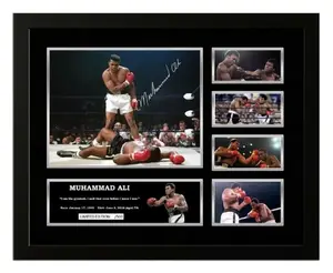 Muhammad Ali RIP Signed Limited Edition POSTER PRINT UNFRAMED Memorabilia
