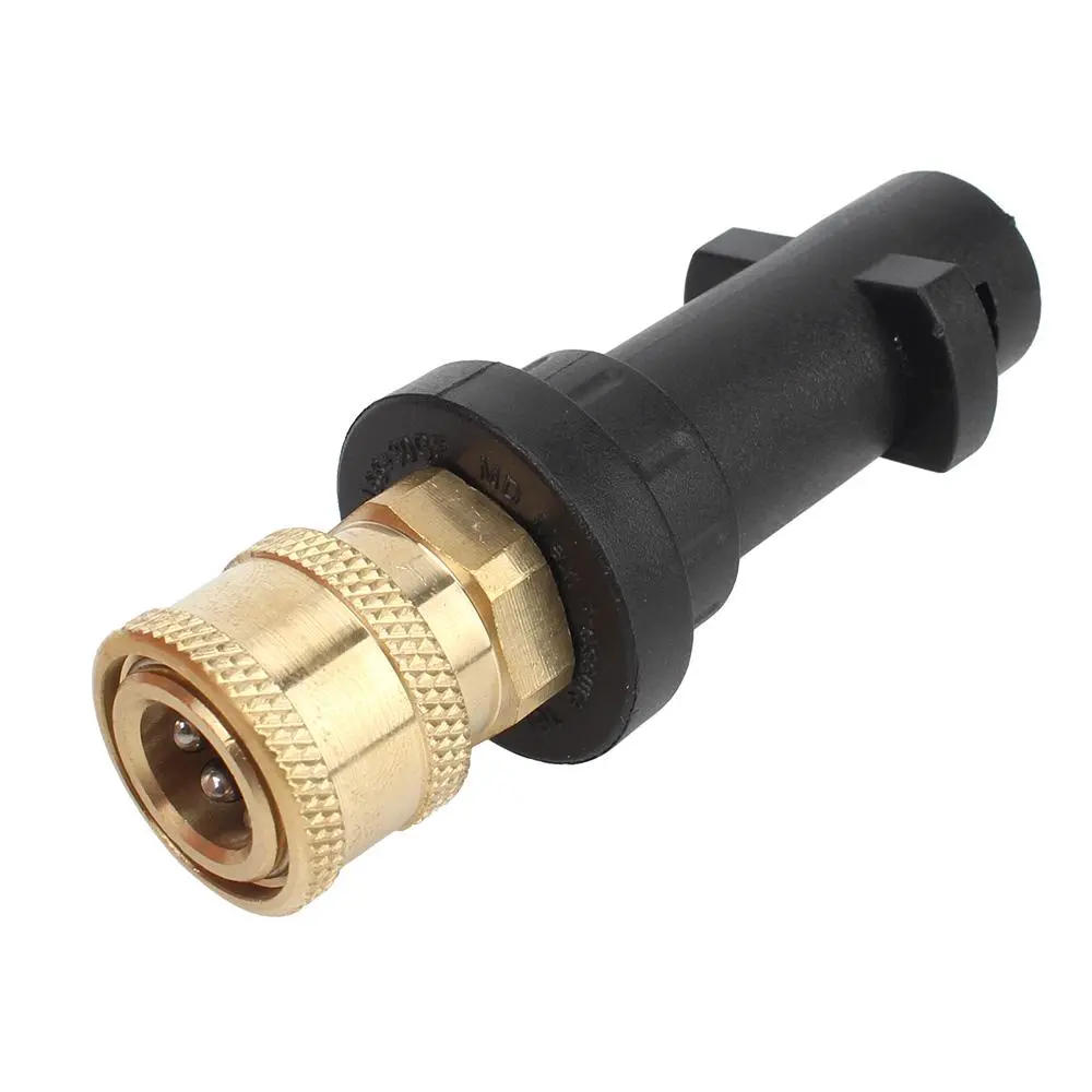 Universal High Pressure Water Gun Connector, PVC Self-Adhesive Car and Motorcycle Household Washing Sprayer Accessory, Compatible with Karcher K K2 K3 K4 K5 K6 K7