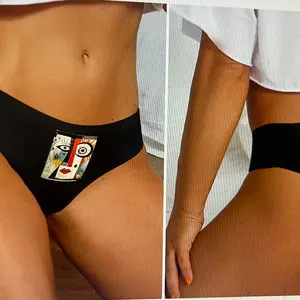 Women's Seamless Briefs Printed in USA|180GSM DTF