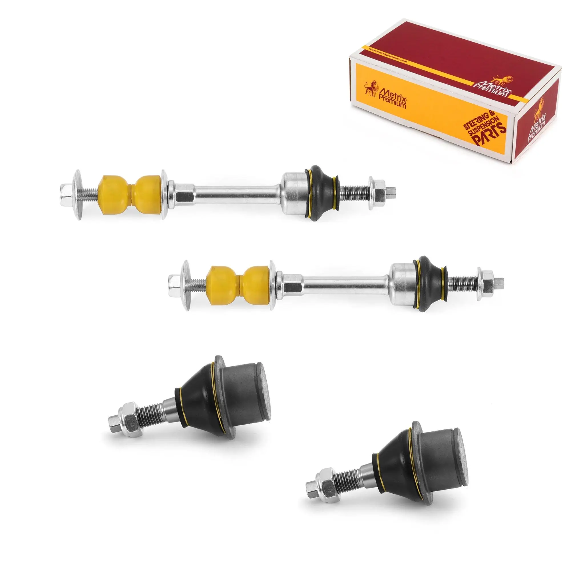 4 PC Front Stabilizer Bar Link and Front Lower Ball Joint Kit  96874MT