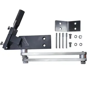 5005 Lawn Mower Blade Sharpener - Sharpener Adjustable 15° to 45° for Straight and Standard Mower Blades Black