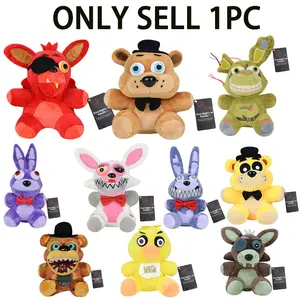 Five Night At Freddy Fnaf Cute Plush Toys Stuffed Animal Game Doll Bonnie Bear Foxy Cartoon Stuffed Dolls Freddy Toys For Gifts