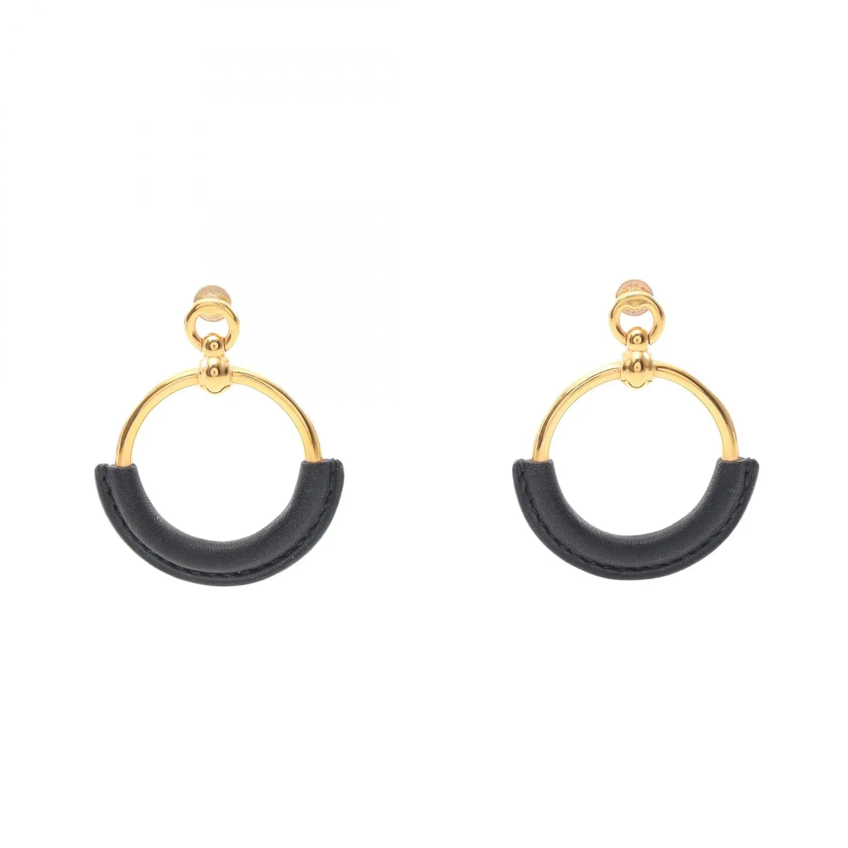 Pre-owned HERMÈS Other Small Leather Goods Hermes Loop Grand Earrings